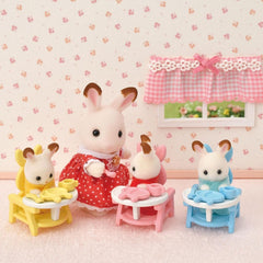 L5532 Sylvanian Families - Trigemini Coniglio Cioccolato e accessori