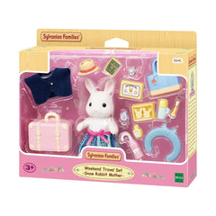 5641 Sylvanian Families - Set da viaggio weekend: mamma Coniglio Neve