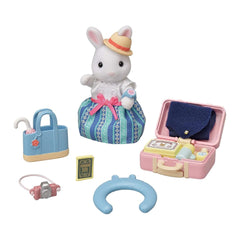 5641 Sylvanian Families - Set da viaggio weekend: mamma Coniglio Neve