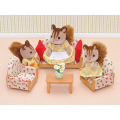 4464 Sylvanian Families - Divano, poltrone e tavolino