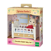 5017 Sylvanian Families - Bebè Coniglio Cioccolato e lettino