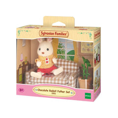 5013 Sylvanian Families - Papà Coniglio Cioccolato e divano