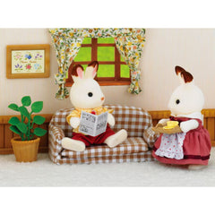 5013 Sylvanian Families - Papà Coniglio Cioccolato e divano