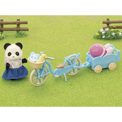 5652 Sylvanian Families - Set Bici e Pattini: ragazza Panda