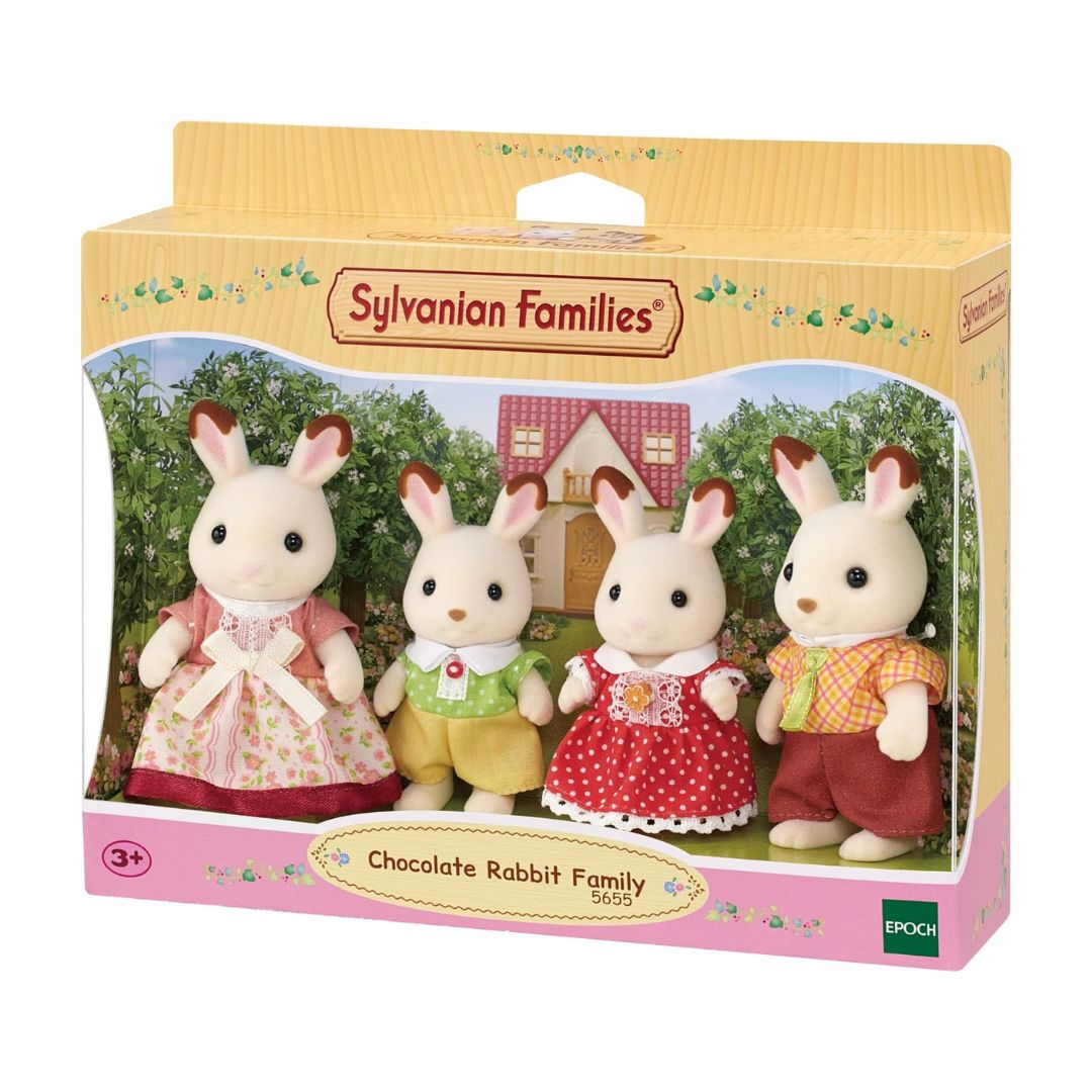 5655 Sylvanian Families- Famiglia Coniglio Cioccolato