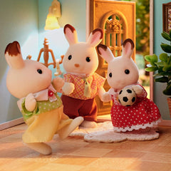 5655 Sylvanian Families- Famiglia Coniglio Cioccolato