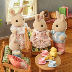 5706 Sylvanian Families - Famiglia Coniglio latte