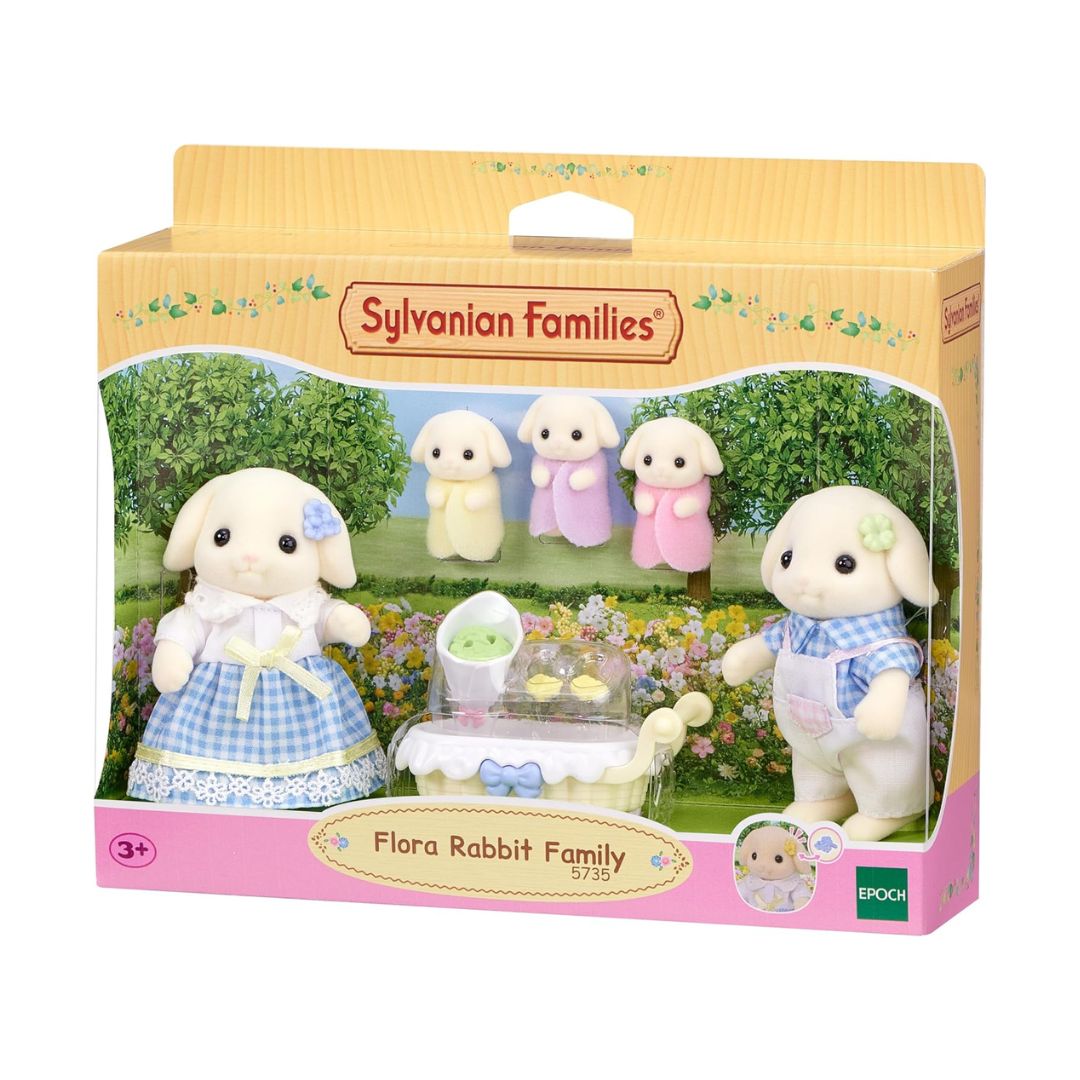 5735 Sylvanian Families - Famiglia Coniglio Flora