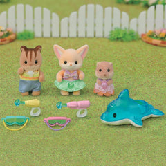 5749 Sylvanian Families - Amici dell'asilo: trio in piscina