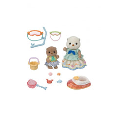5804 Sylvanian Families - Splashy Snorkel Set: Sorelle Lontra marina