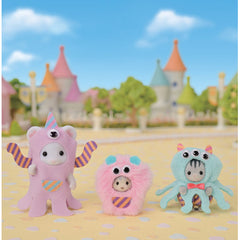 05846 Sylvanian Families Il Trio dei Mostri Buffi Set Halloween con 3 Person