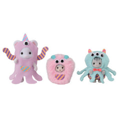 05846 Sylvanian Families Il Trio dei Mostri Buffi Set Halloween con 3 Person