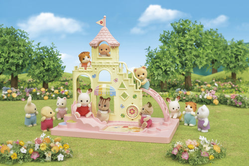 5319 Sylvanian Families - Castello Parco giochi con Bebè coniglio