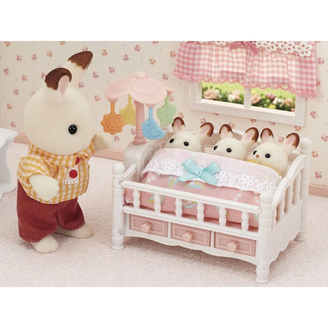 5534 Sylvanian Families - Culla con giostrina