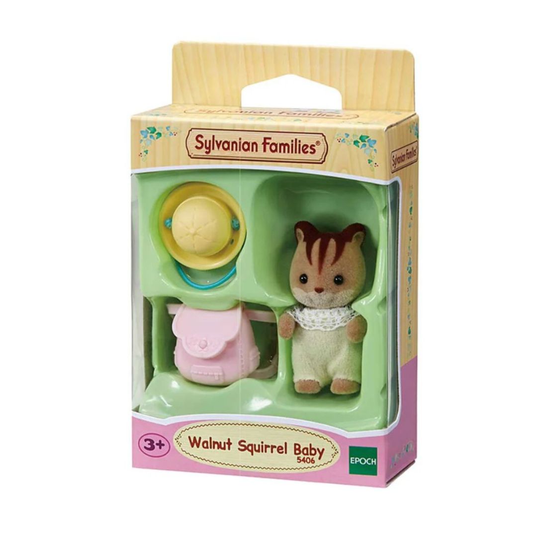 L5406 Sylvanian Families - Bebè Scoiattolo Nocciola
