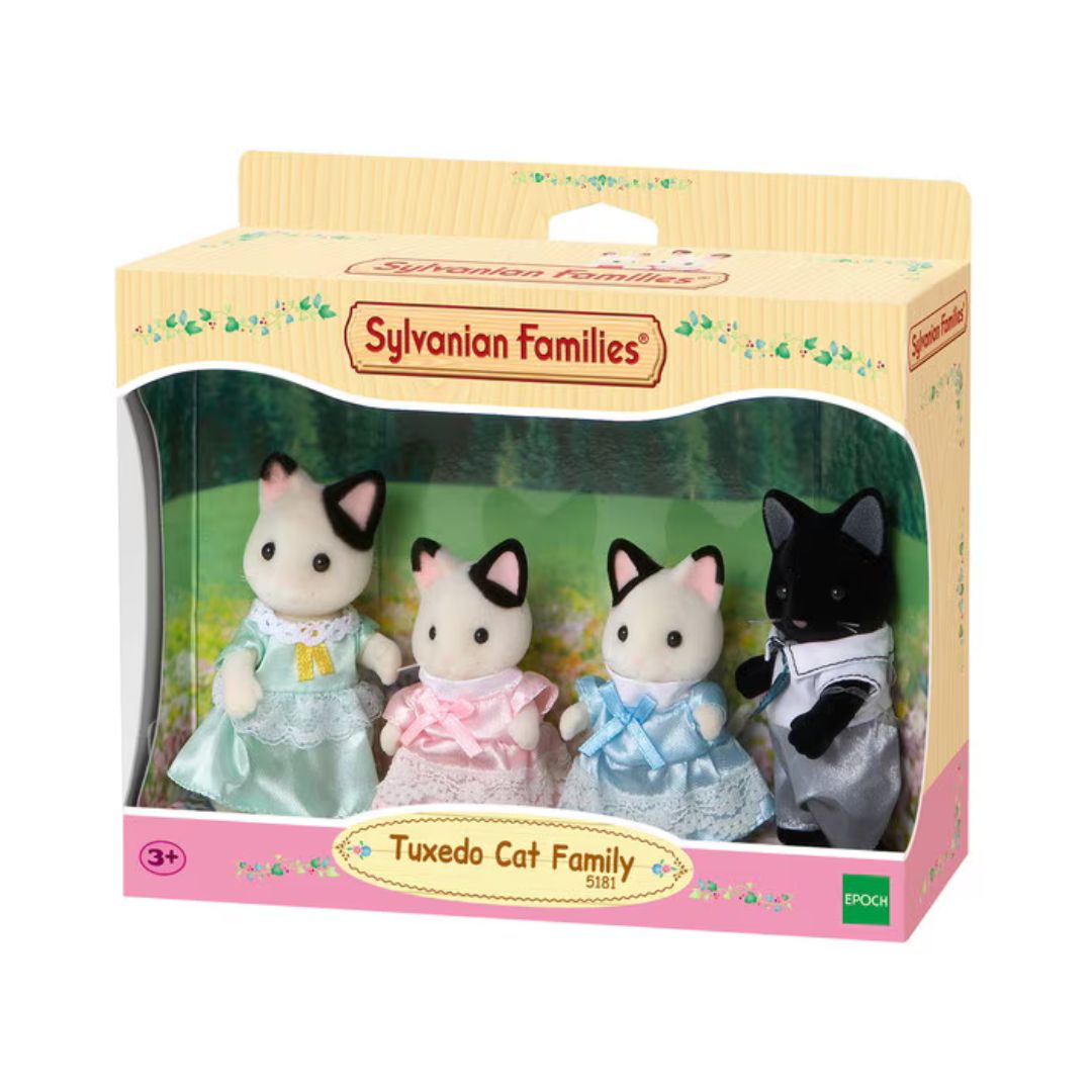 5181 Sylvanian Families - Famiglia Gatto Tuxedo