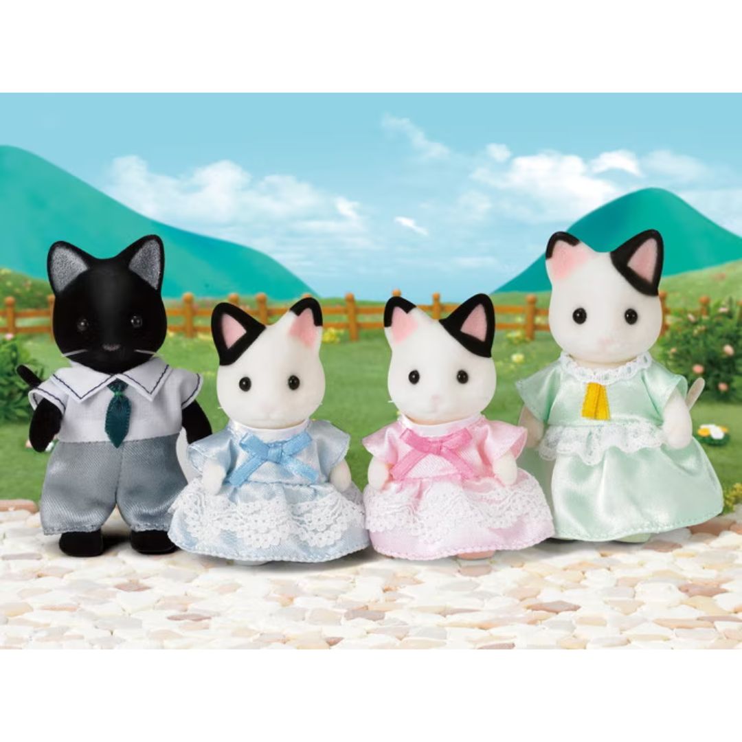 5181 Sylvanian Families - Famiglia Gatto Tuxedo