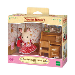 5016 Sylvanian Families - Sorella Coniglio Cioccolato e scrivania