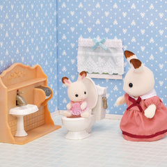 L5449 Sylvanian Families - Arredamento completo + Mamma Coniglio Cioccolato