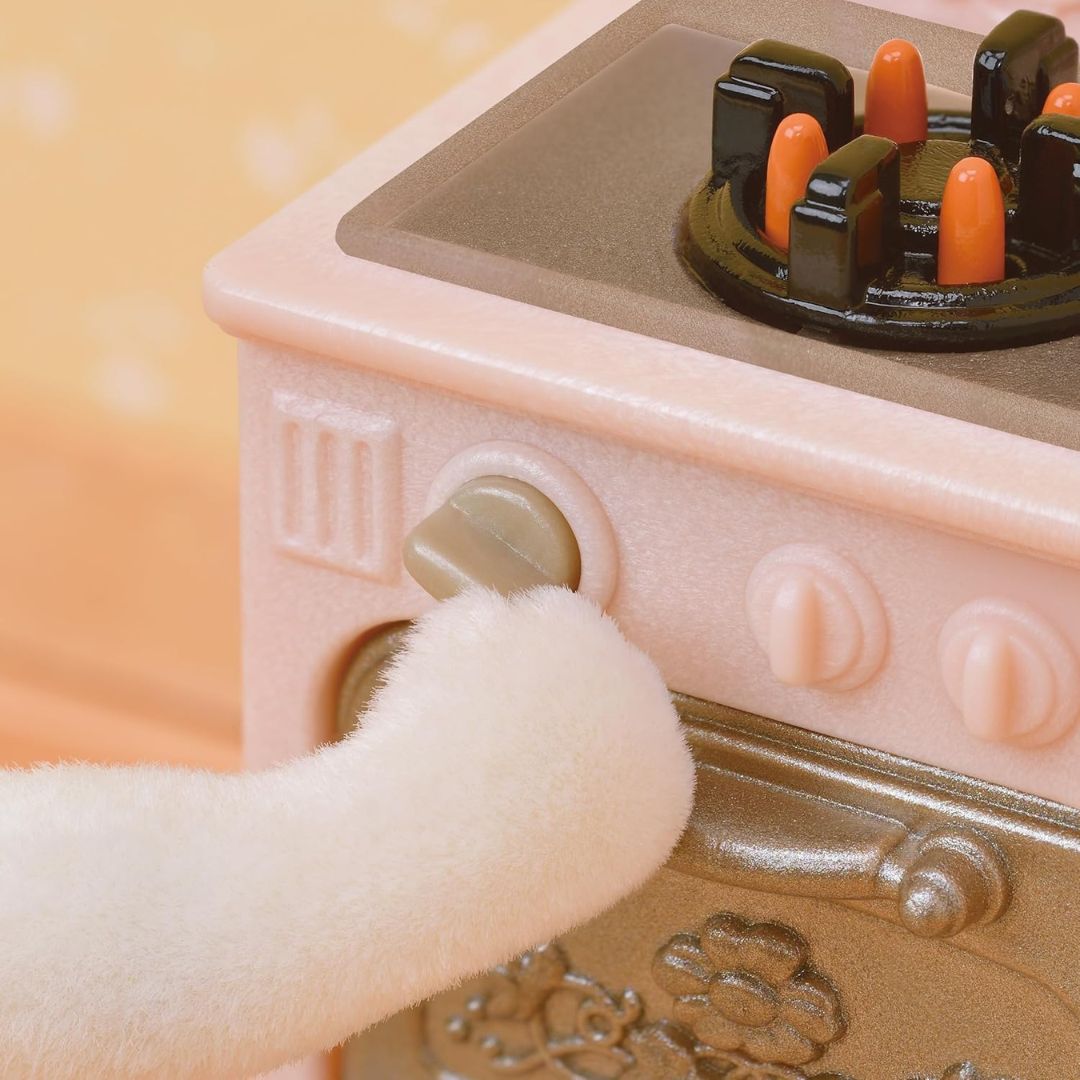 L5449 Sylvanian Families - Arredamento completo + Mamma Coniglio Cioccolato