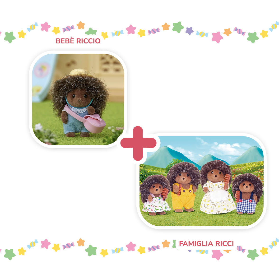 Promo Pack 5410 Bebè Riccio + 4018 Famiglia Ricci