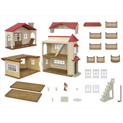 L5708 Sylvanian Families - Casa Grande con luci e attico segreto