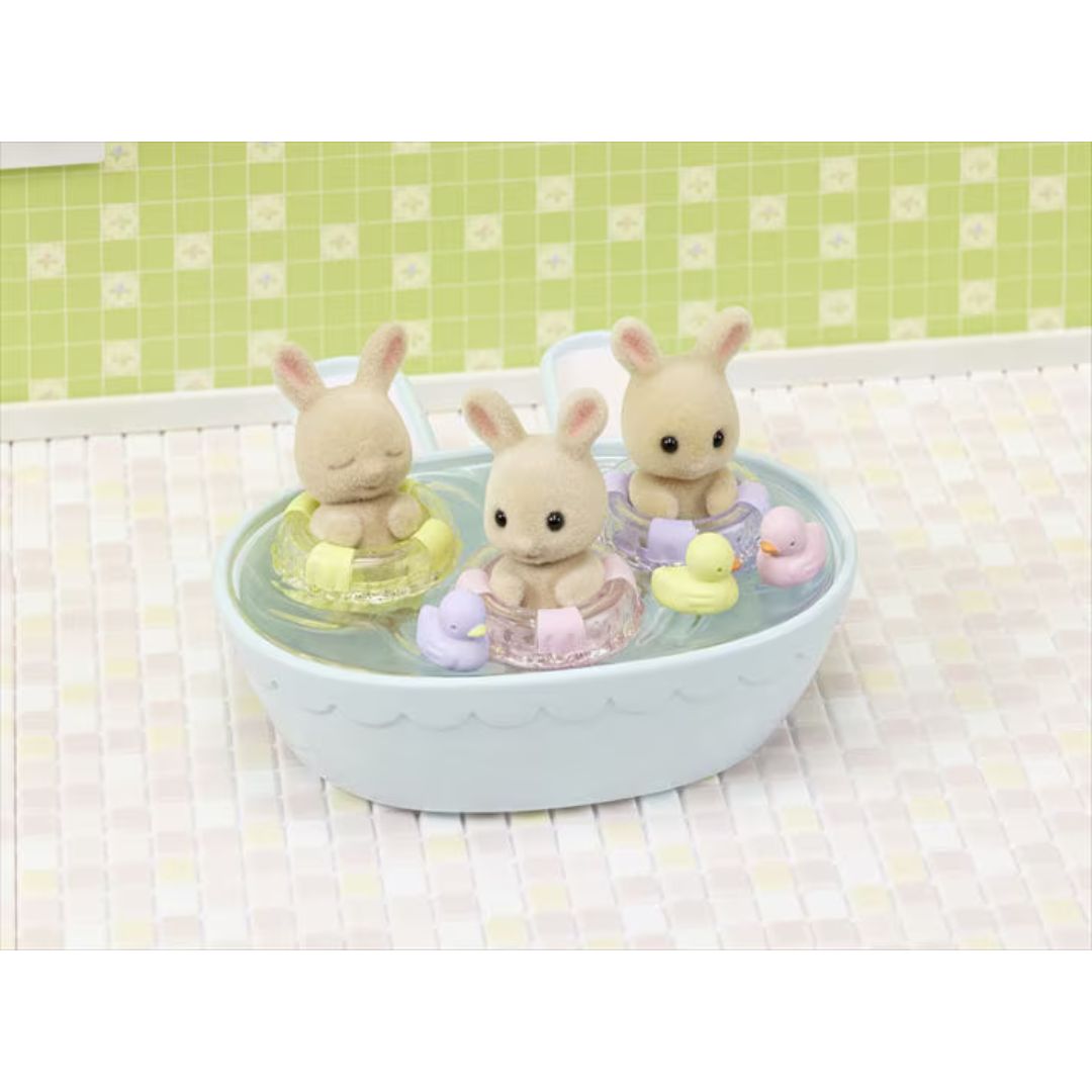 5707 Sylvanian Families - Set bagnetto dei trigemini