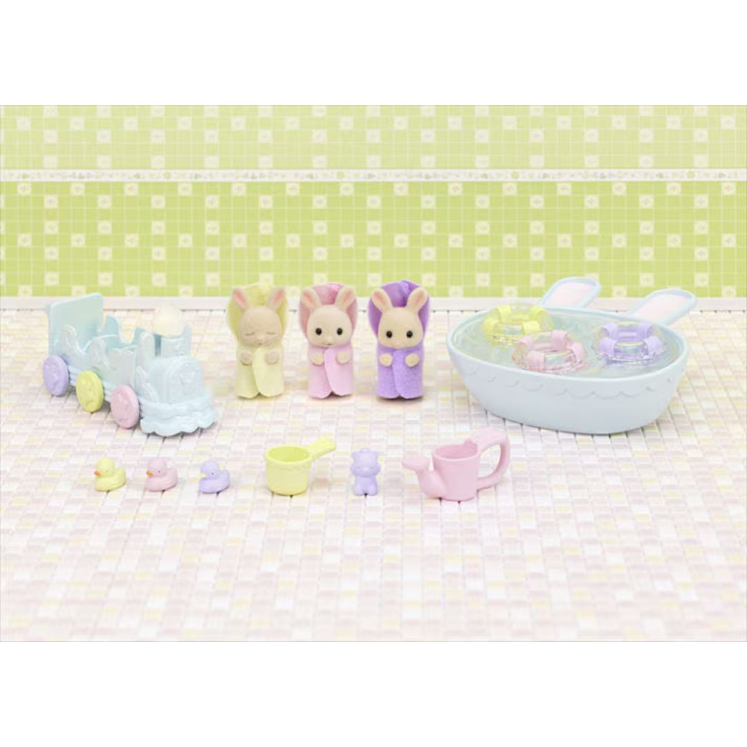 5707 Sylvanian Families - Set bagnetto dei trigemini