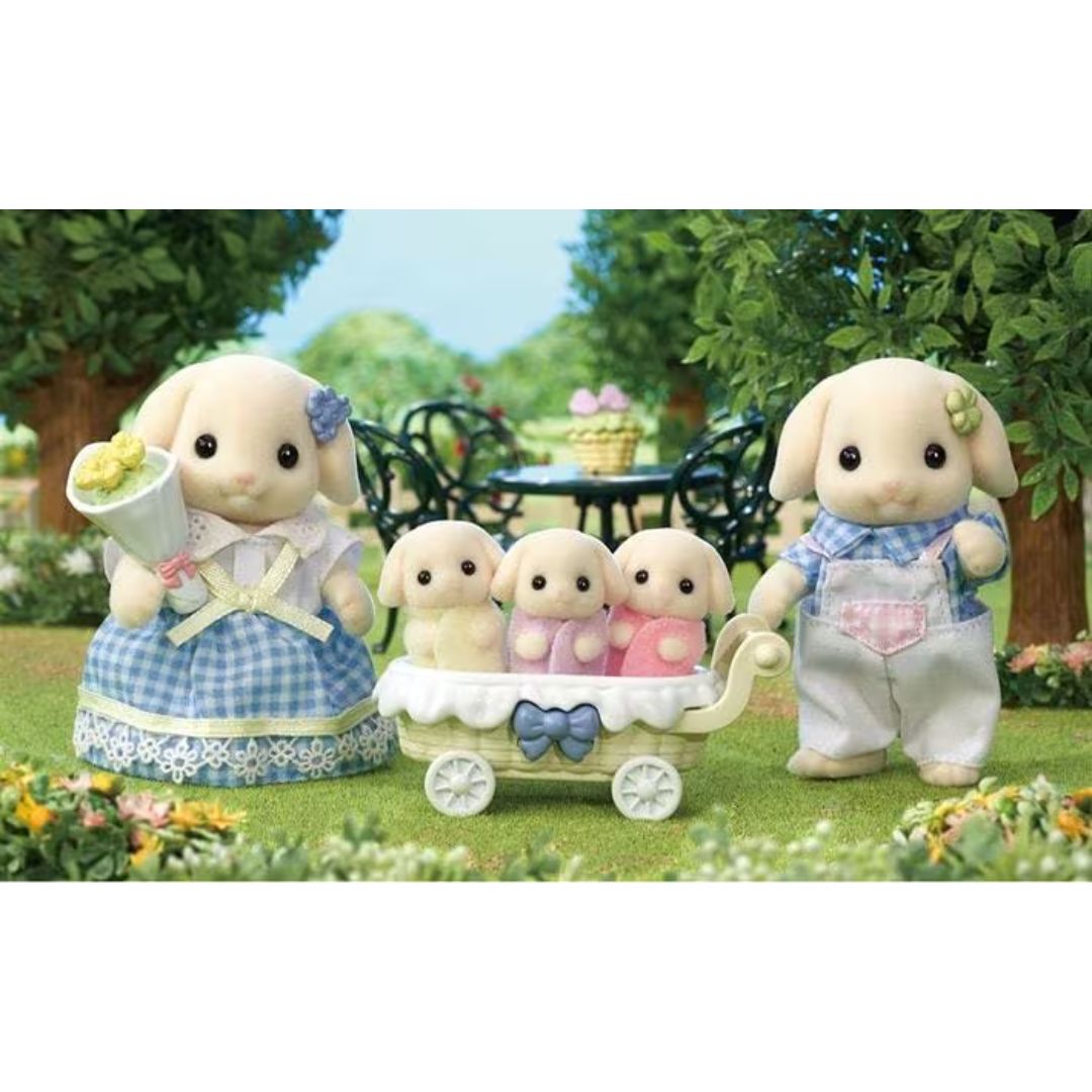 5735 Sylvanian Families - Famiglia Coniglio Flora