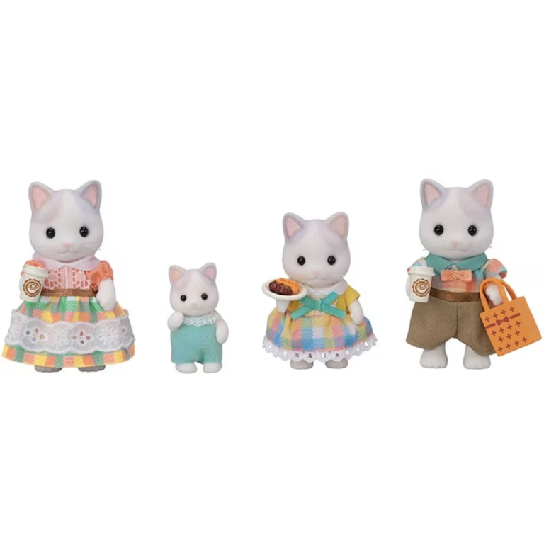 5738 Sylvanian Families - Famiglia Gatto Latte