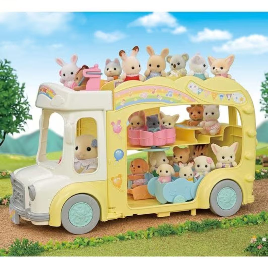 5744 Sylvanian Families - Il Bus Arcobaleno Sole