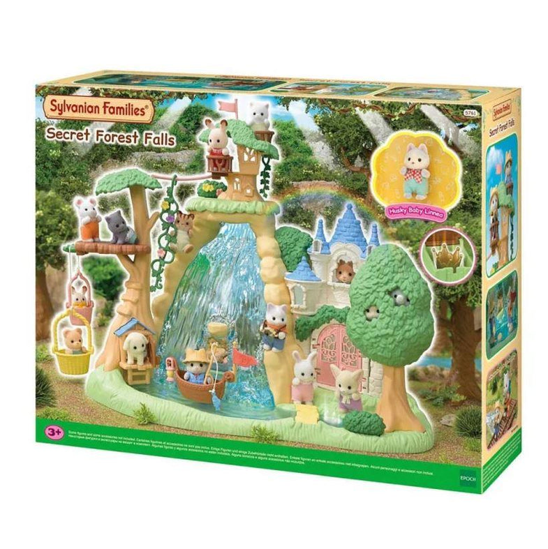 Sylvanian Families - Cavallo A Dondolo Con Gattino Grigio, Accessorio Per Casa, Giochi Di Ruolo, 5135