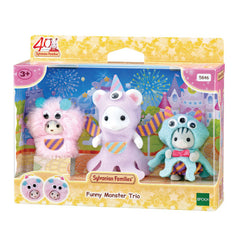 05846 Sylvanian Families Il Trio dei Mostri Buffi Set Halloween con 3 Person